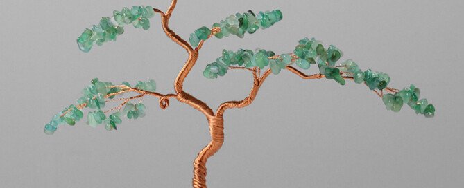 Crystal Money – Making Tree Decoration in the Shape of Welcoming Pine – Help your career climb steadily upward