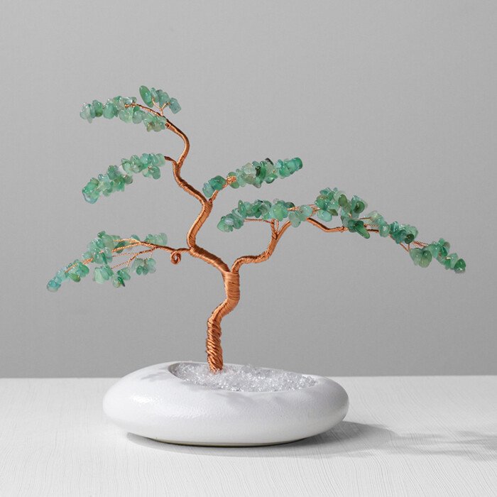 Crystal Money – Making Tree Decoration in the Shape of Welcoming Pine – Help your career climb steadily upward