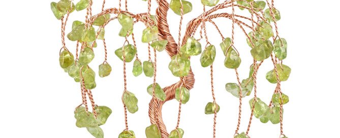 Masterfully crafted Weeping Willow Crystal Tree for career take – off and fortune – turning – Endow you with decisive and resolute strength