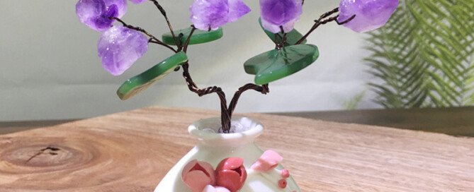 Natural Amethyst and Citrine Life Tree – Accompany you into a peaceful and stable sleep every night