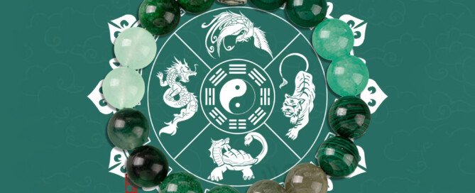 Five Elements Water Deficiency Water Replenishment Balancing Energy Triad Bracelet Natural Crystal Duo Treasure Strings