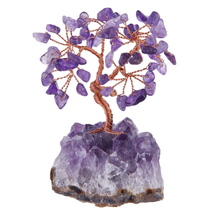 Amethyst Money – Making Tree with Raw Ore Base – Accompany you into a peaceful sleep every night.