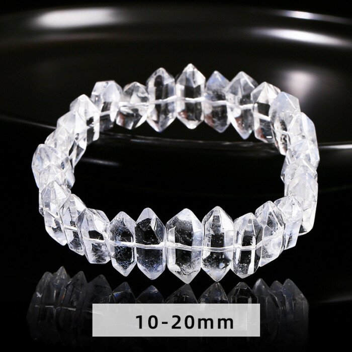 Natural Dumortierite Personalized Double-pointed Bracelet