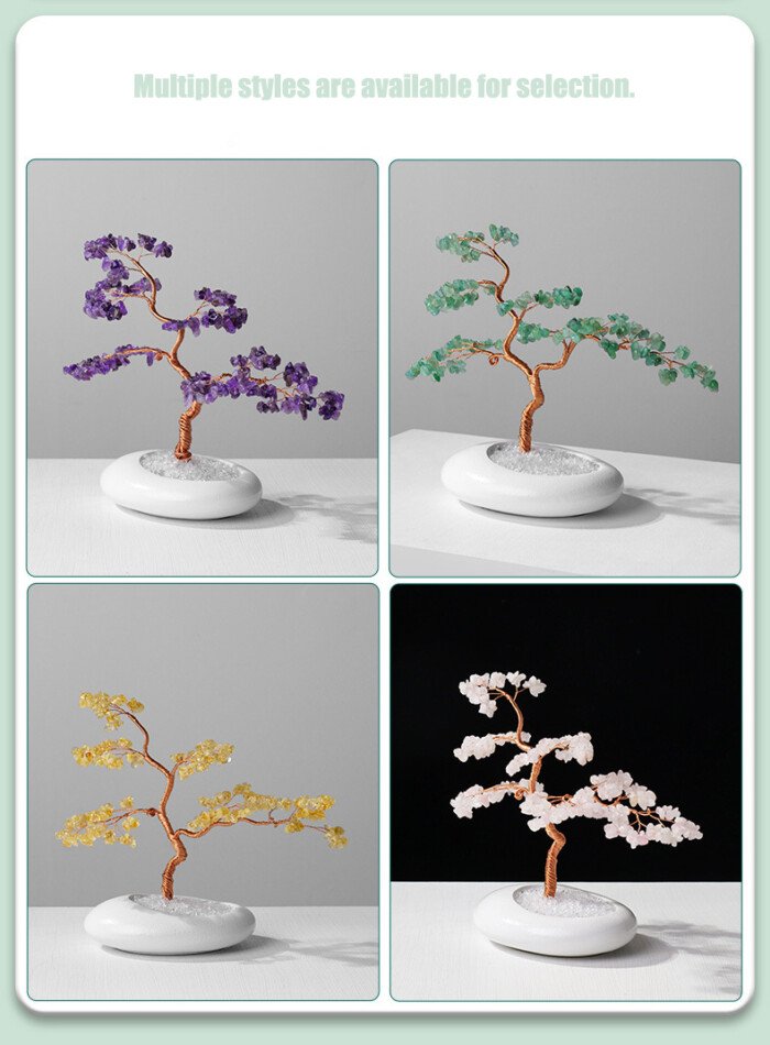 Crystal Money – Making Tree Decoration in the Shape of Welcoming Pine – Help your career climb steadily upward
