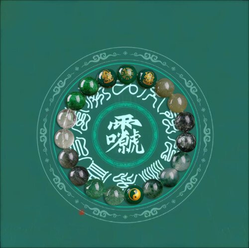 Natural crystal energy – balancing ornaments, bracelets for supplementing wood for those who are in need of or lacking wood in the five – element theory.