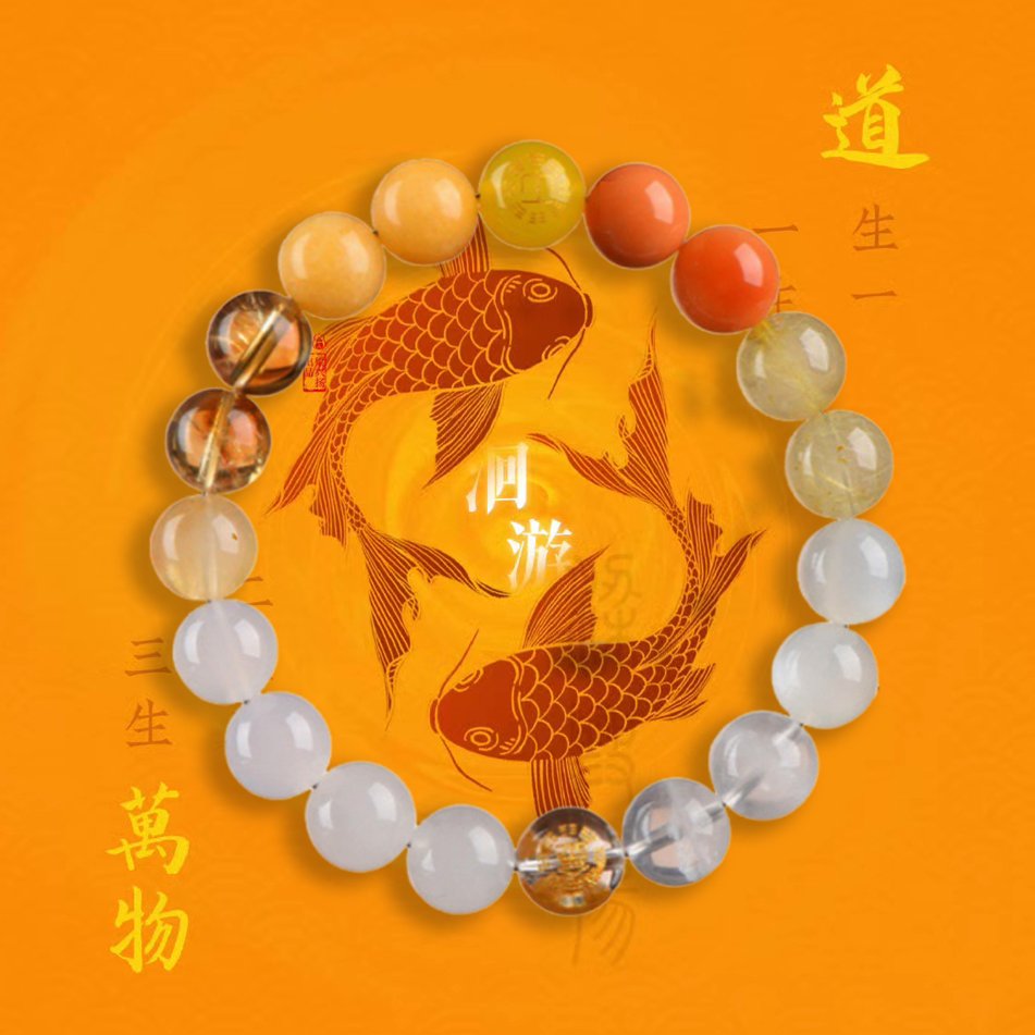 Yellow Crystal and Golden Tiger’s Eye Crystal Bracelet – Balancing Metal and Earth Elements in the Theory of Five Elements