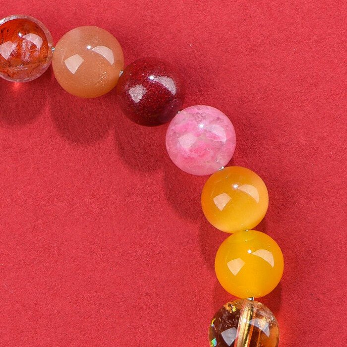 Five – Ways God of Wealth Crystal Bracelet – For Compensating Fire and Earth Elements in the Theory of Five Elements