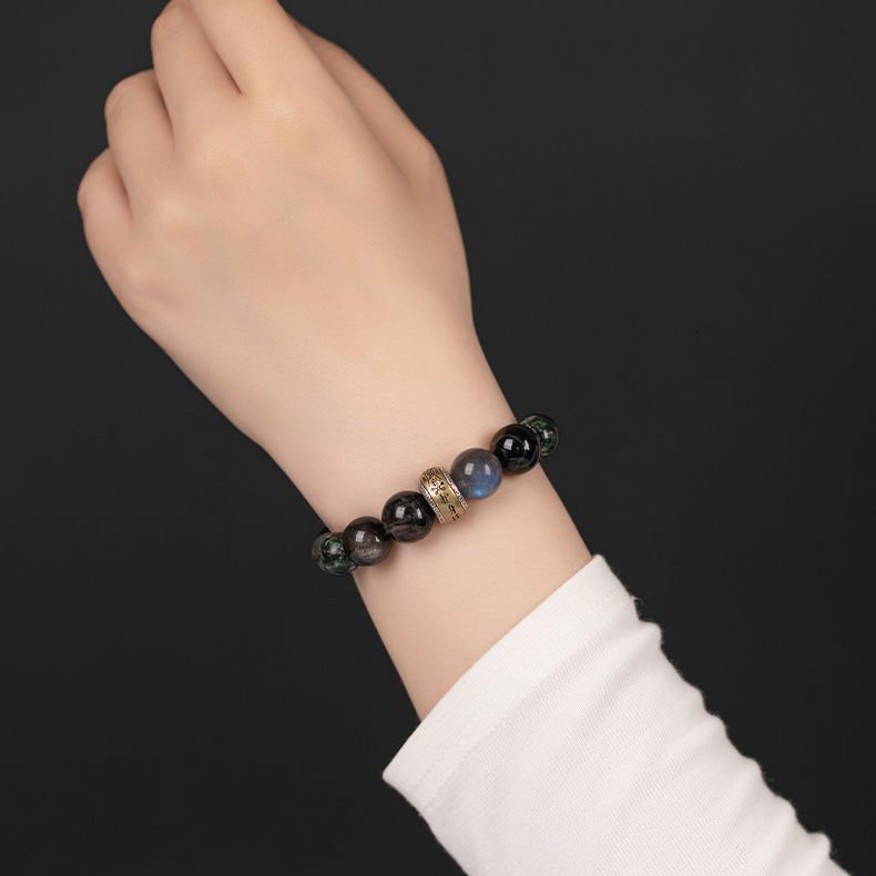 Amulet crystal bracelet – for supplementing metal and water elements in the Wuxing theory. - taoistcrystal.com Amulet crystal bracelet – for supplementing metal and water elements in the Wuxing theory.