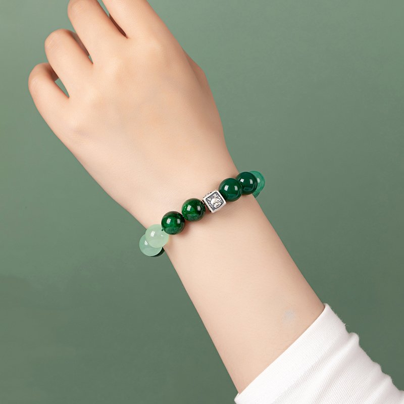 Five Elements Water Deficiency Water Replenishment Balancing Energy Triad Bracelet Natural Crystal Duo Treasure Strings - taoistcrystal.com Five Elements Water Deficiency Water Replenishment Balancing Energy Triad Bracelet Natural Crystal Duo Treasure Strings