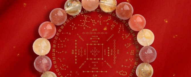 Silver Rutilated Quartz Pi Xiu Bracelet: Compensating for the Lack of Fire and Earth Elements in the Five – Element Framework